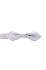 Light Purple Solid Bow Tie 1
