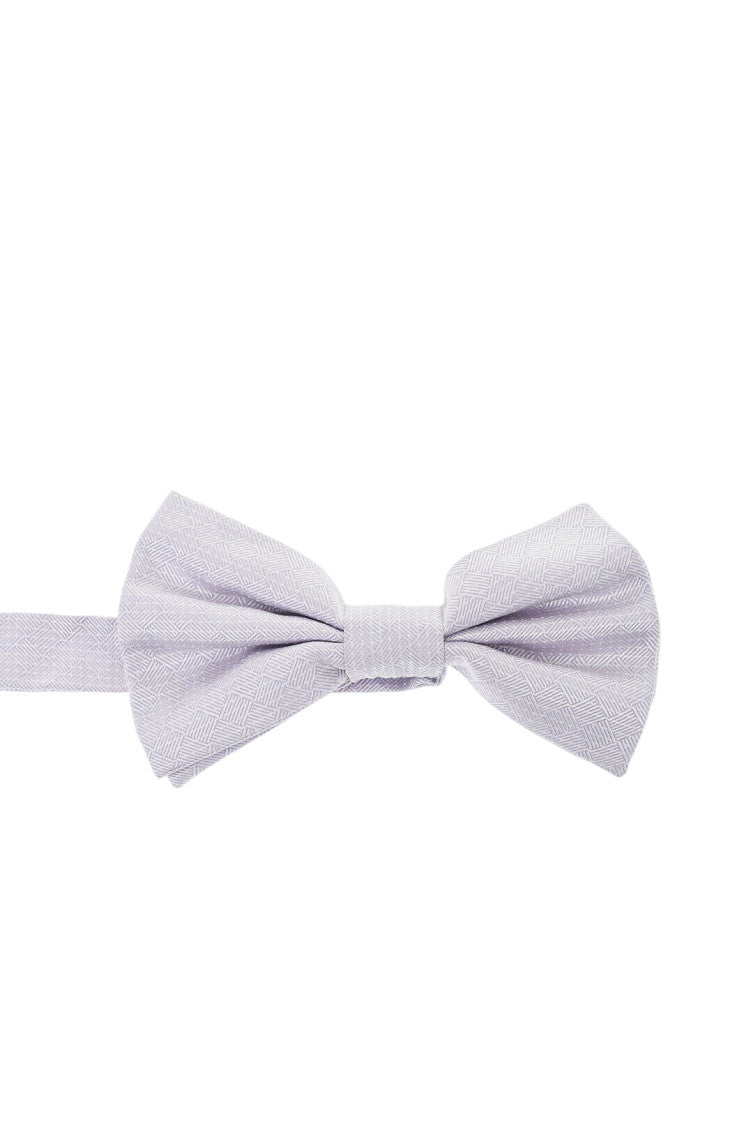 Light Purple Jacquard Bow Tie 1