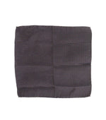 Brown Geometric Pocket Square 1