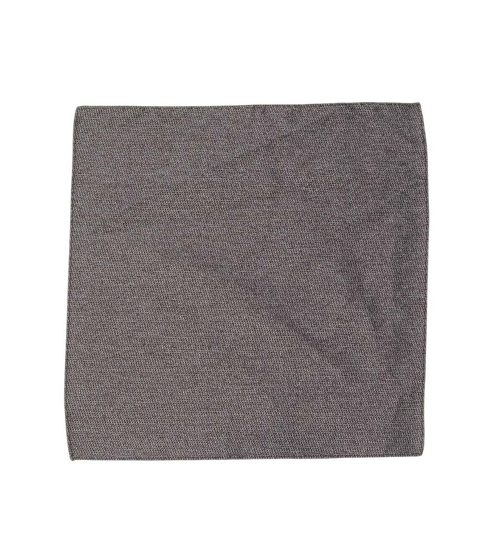 Brown Solid Pocket Square 1