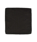 Dark Purple Geometric Pocket Square 1