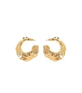 Golden Hoop Earrings 1