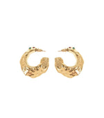 Golden Hoop Earrings 1