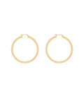 Golden Hoop Earrings 1