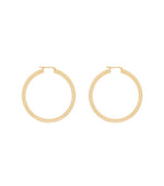 Golden Hoop Earrings 1