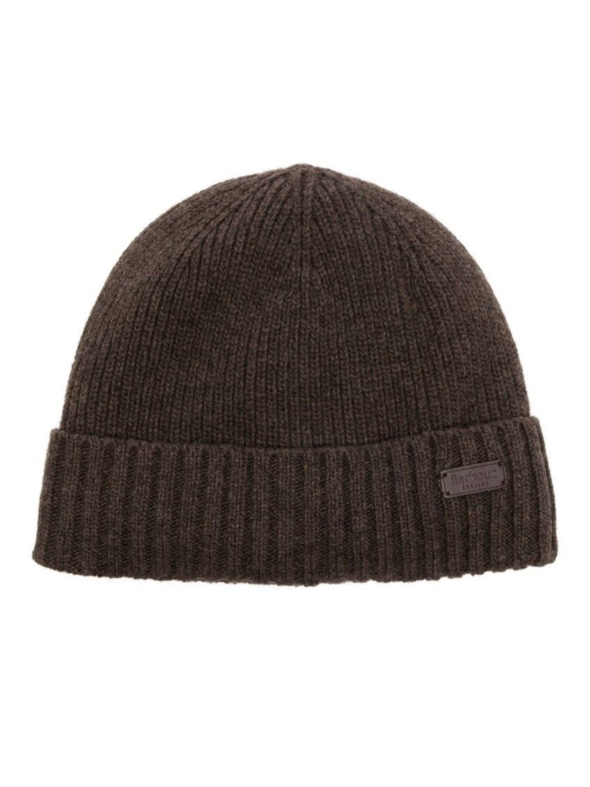 Brown Logo Knitted Beanie Cap 4