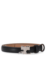 Black Buckle Solid Belt 1