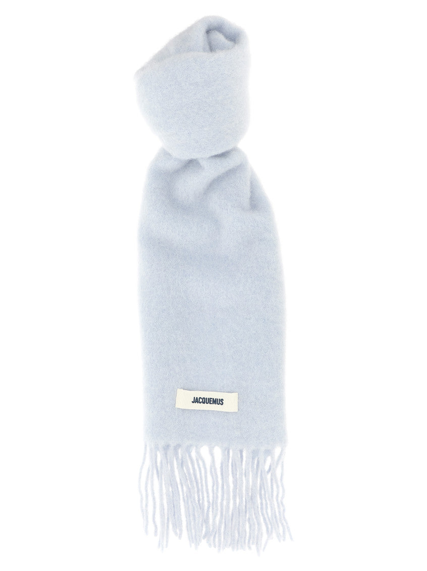 Light Blue Logo Scarf 1