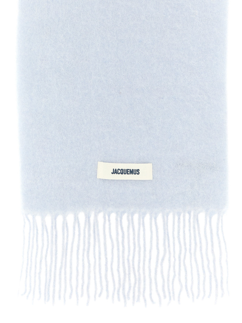 Light Blue Logo Scarf 2