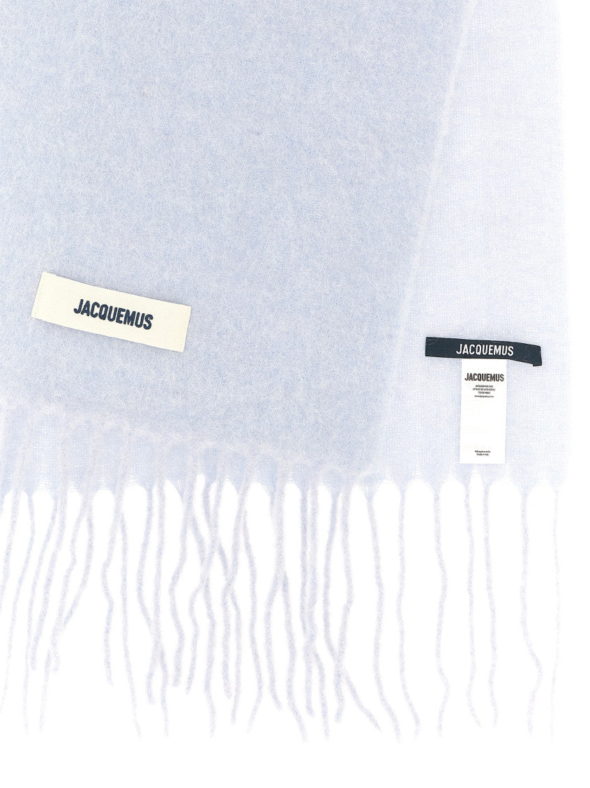 Light Blue Logo Scarf 3