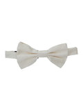 White Solid Bow Tie 1