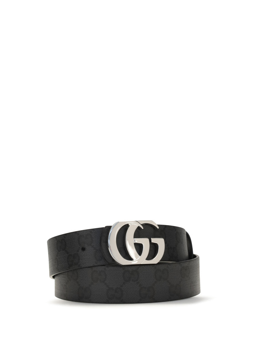 Black GG Buckle Belt 2