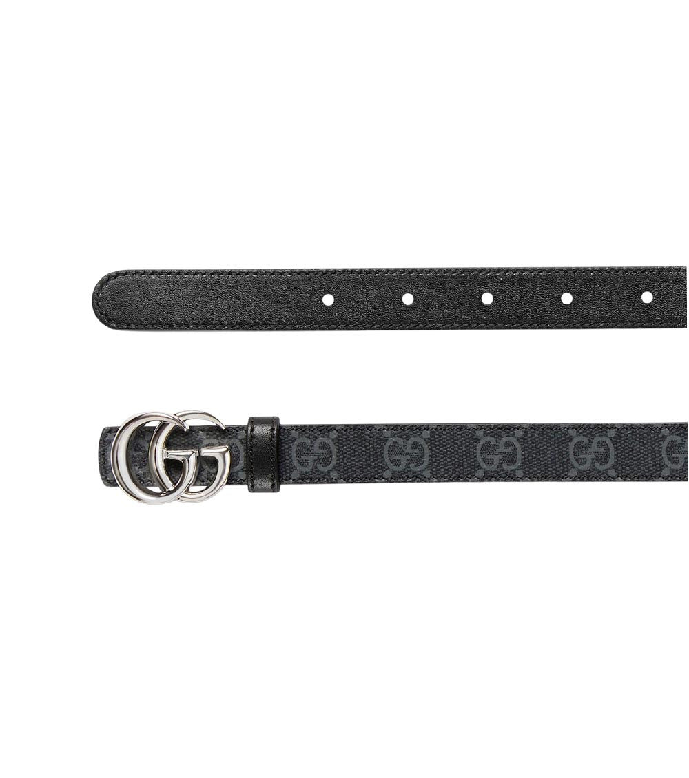 Black GG Logo Buckle Belt 2