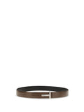 Brown T Icon Buckle Belt 1