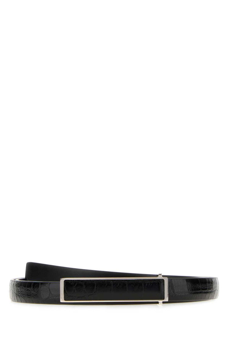 Black Reversible Buckle Belt 1