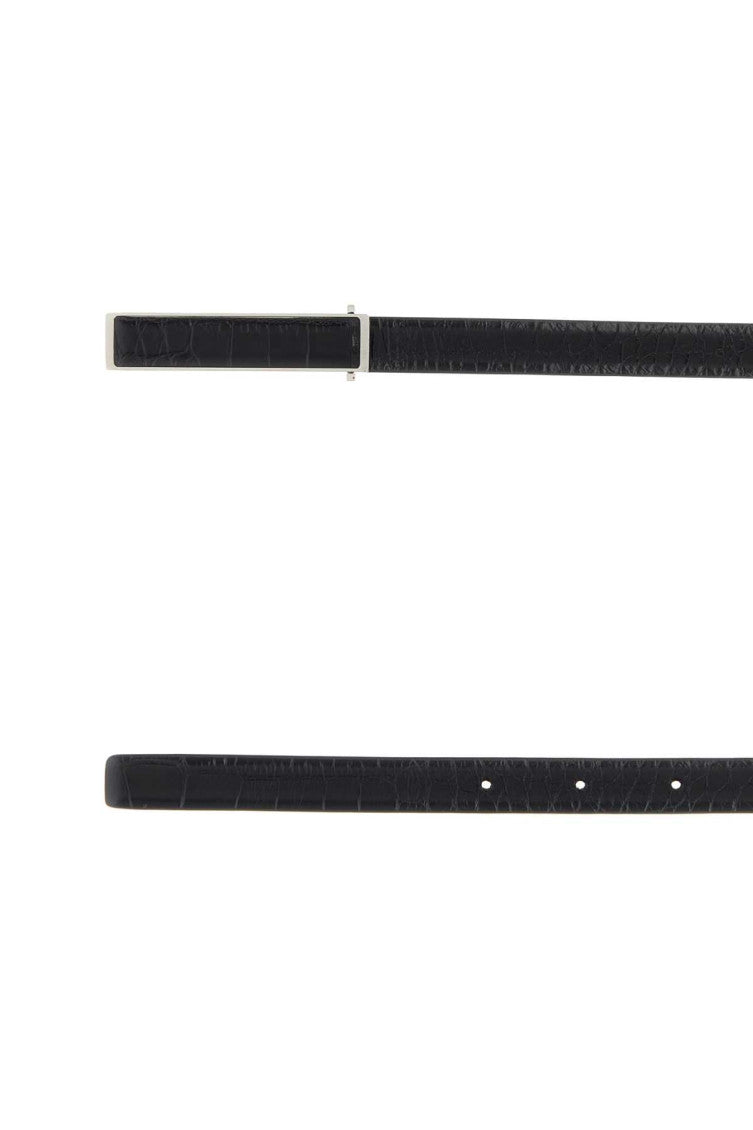 Black Reversible Buckle Belt 2
