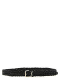 Black Cassandre Buckle Belt 1