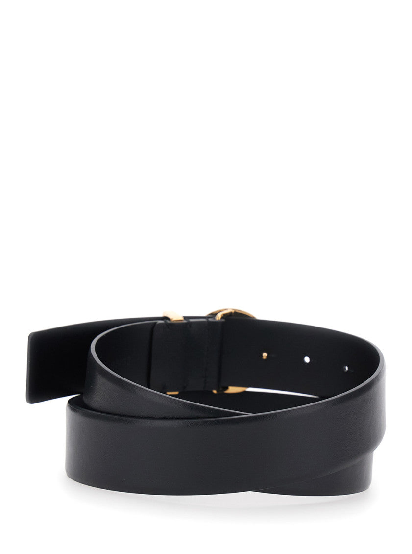 Black Medusa Buckle Belt 2