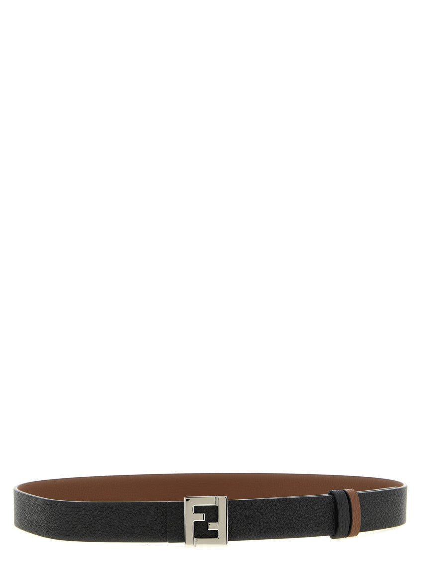 Black FF Reversible Buckle Belt 1
