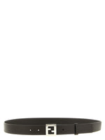 Dark Brown FF Buckle Belt 1