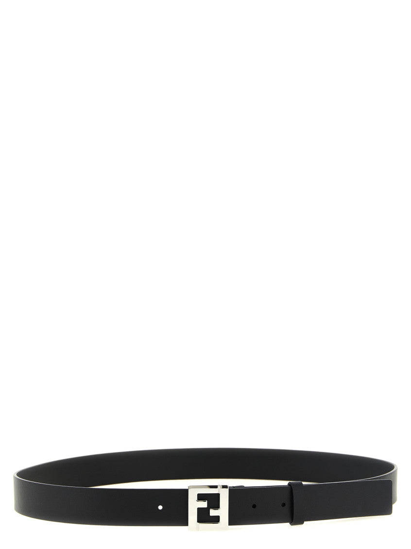 Black FF Logo Buckle Belt 1