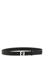 Black FF Logo Buckle Belt 1