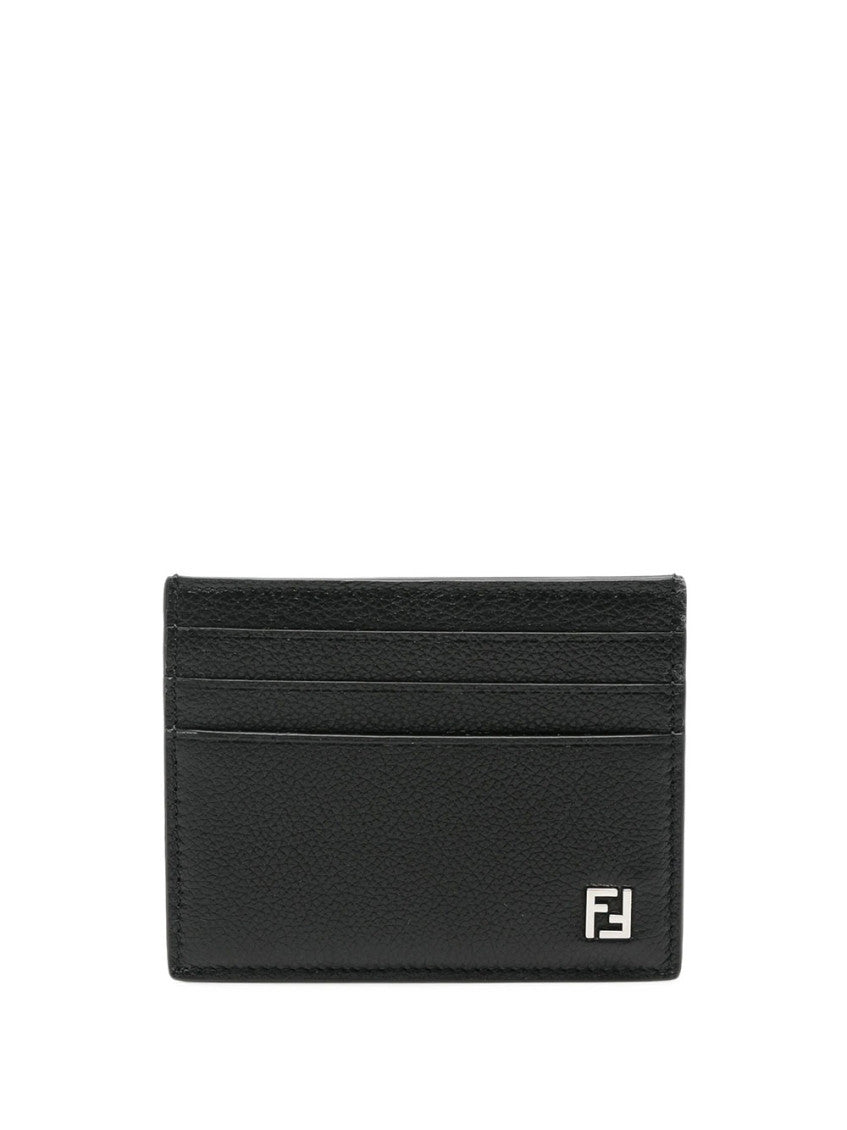 Black Textured Card Holder 1