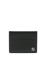 Black Textured Card Holder 1