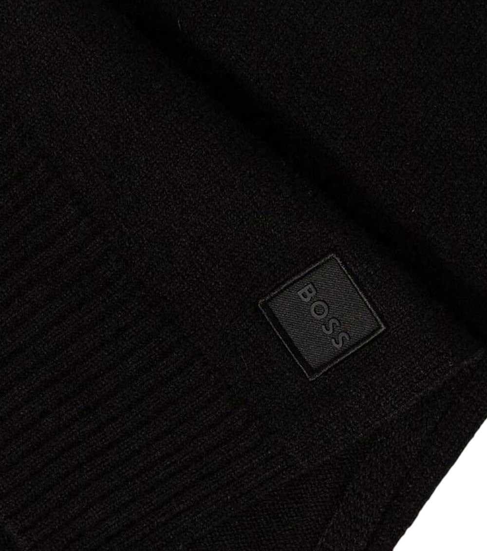 Black Logo Scarf 3