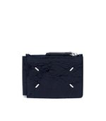 Navy Blue Four Stitches Wallet 1
