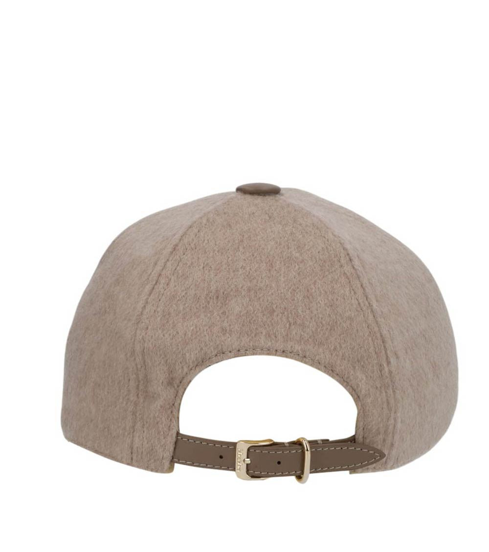 Beige Logo Baseball Cap 2
