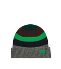 Multicolor Striped Beanie Cap 1