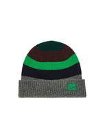 Multicolor Striped Beanie Cap 1