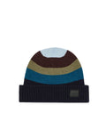 Multicolor Striped Beanie Cap 1