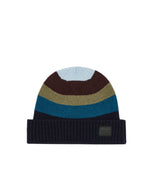 Multicolor Striped Beanie Cap 1