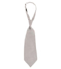 Grey Polka Dot Ascot Tie 1