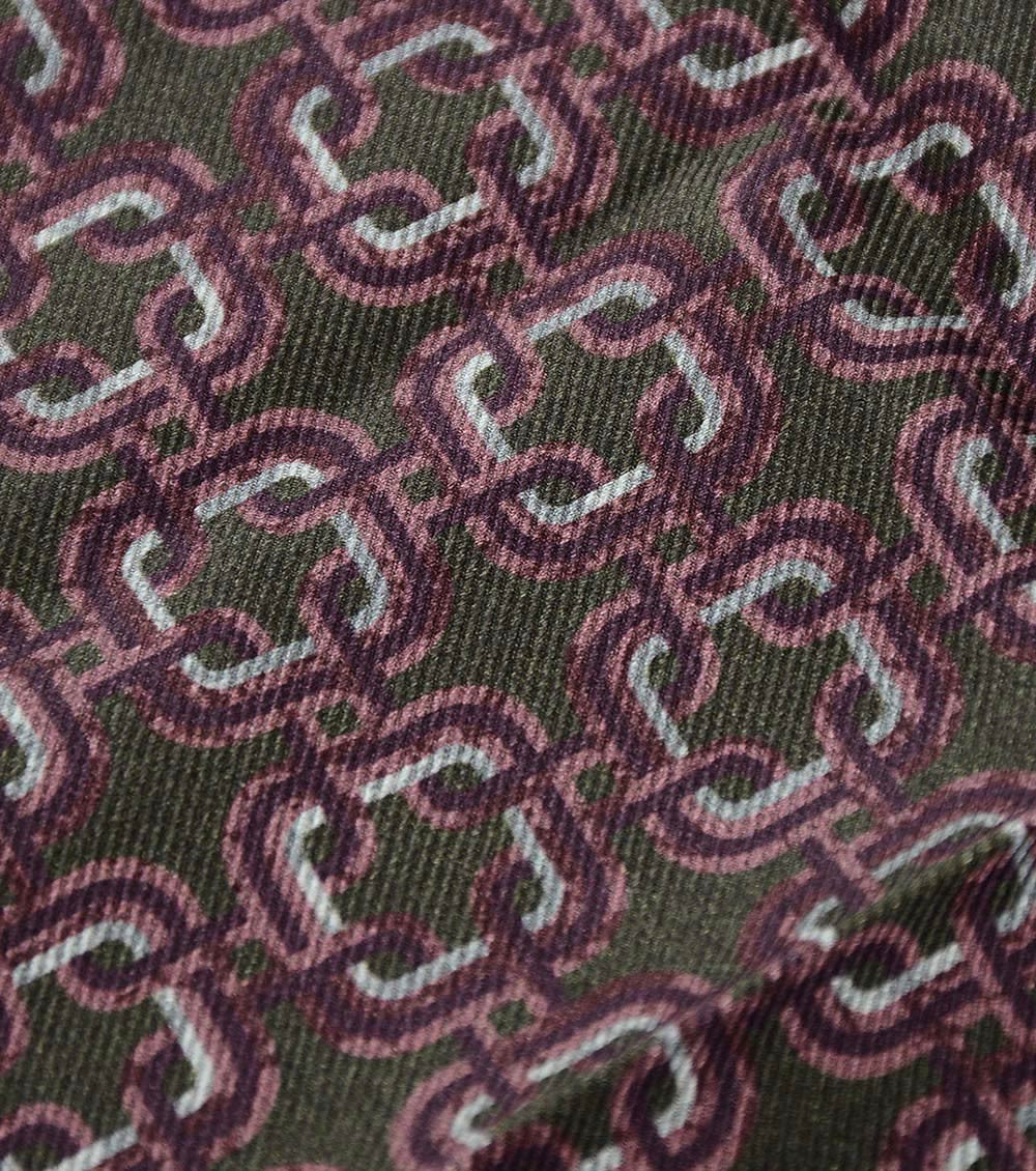 Multicolor Geometric Pattern Pocket Square 2