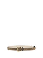Brown Monili Embellished Buckle Belt 1