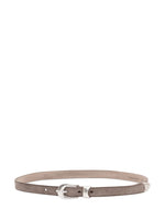 Brown Logo Buckle Belt 1