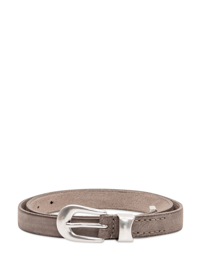 Brown Logo Buckle Belt 2