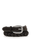 Brown Studded Buckle Belt 1
