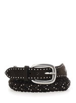 Brown Studded Buckle Belt 1