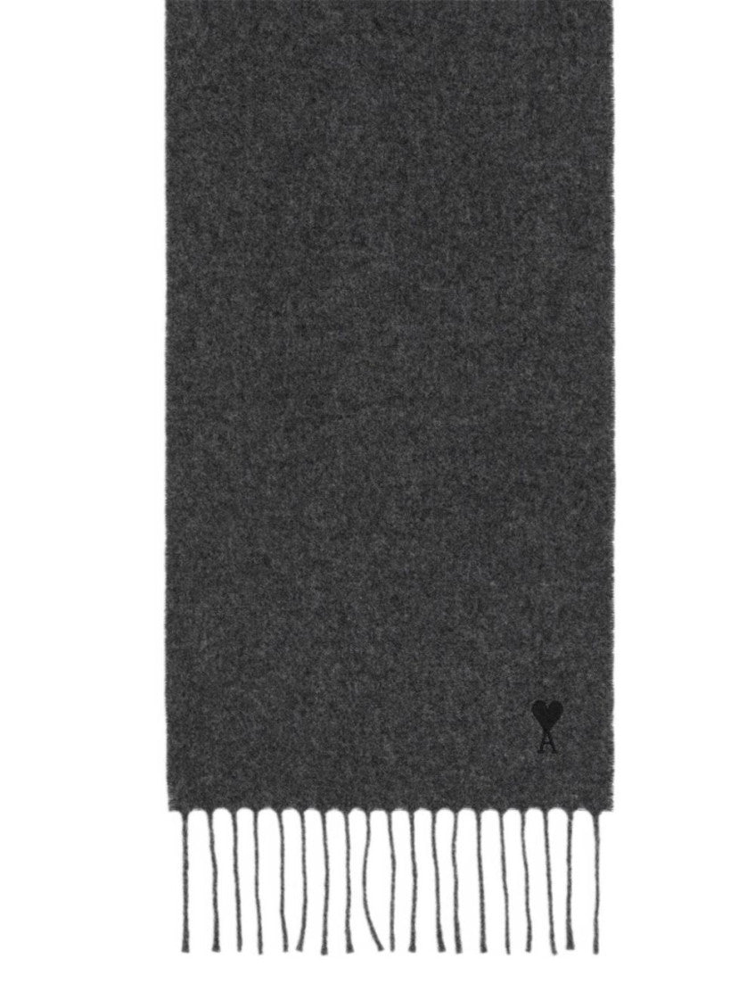 Grey Logo Scarf 1