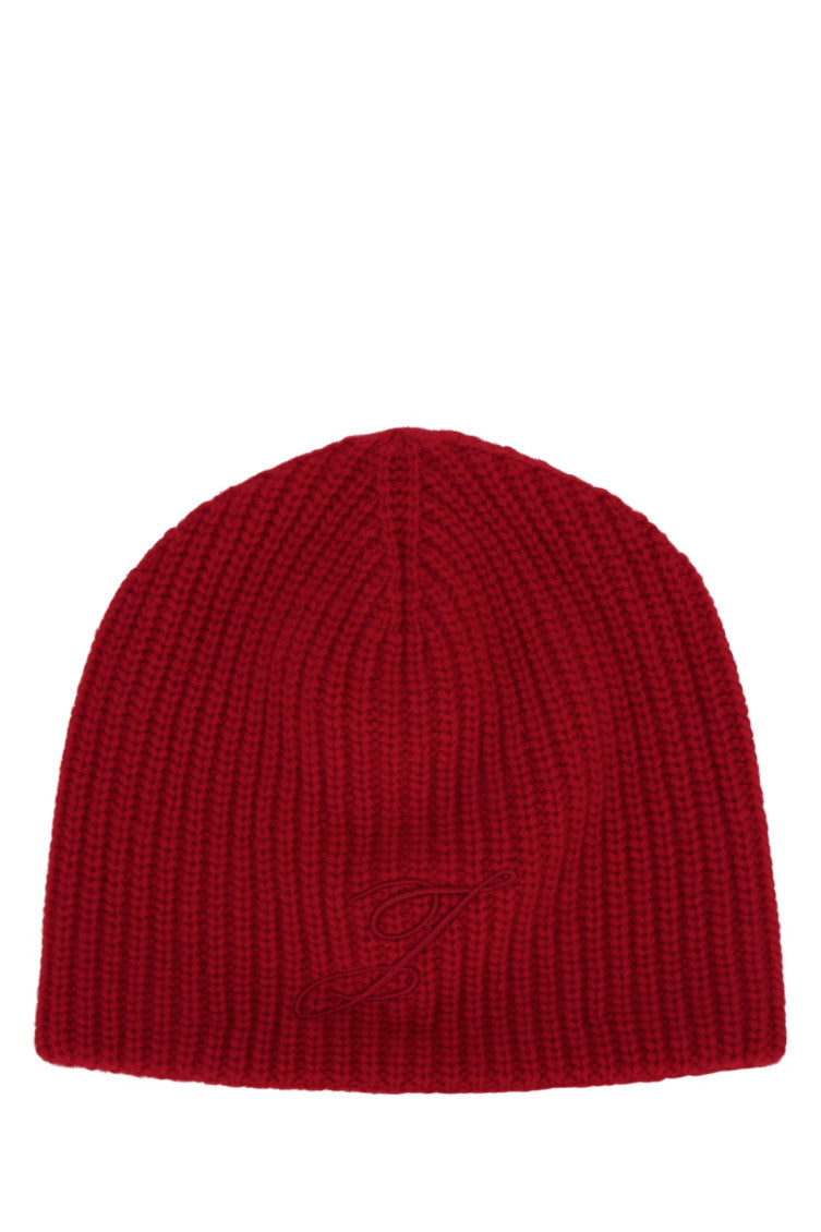 Red Logo Beanie Cap 1