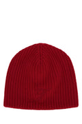 Red Logo Beanie Cap 1