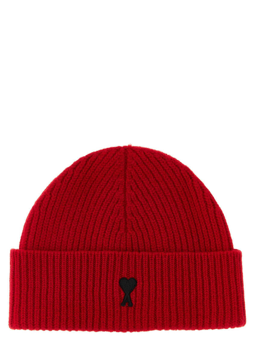 Red Logo Beanie Cap 1