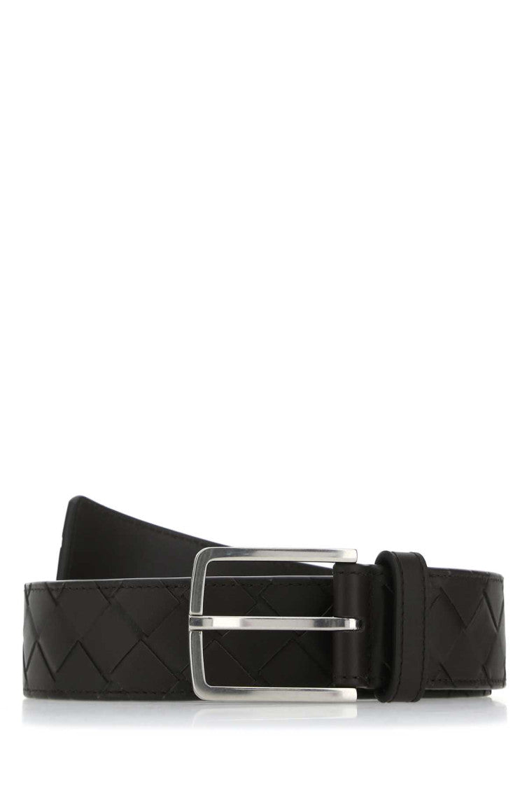 Dark Brown Textured Belt 1