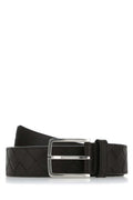 Dark Brown Textured Belt 1