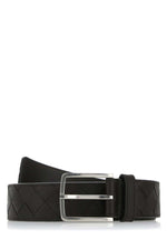 Dark Brown Textured Belt 1