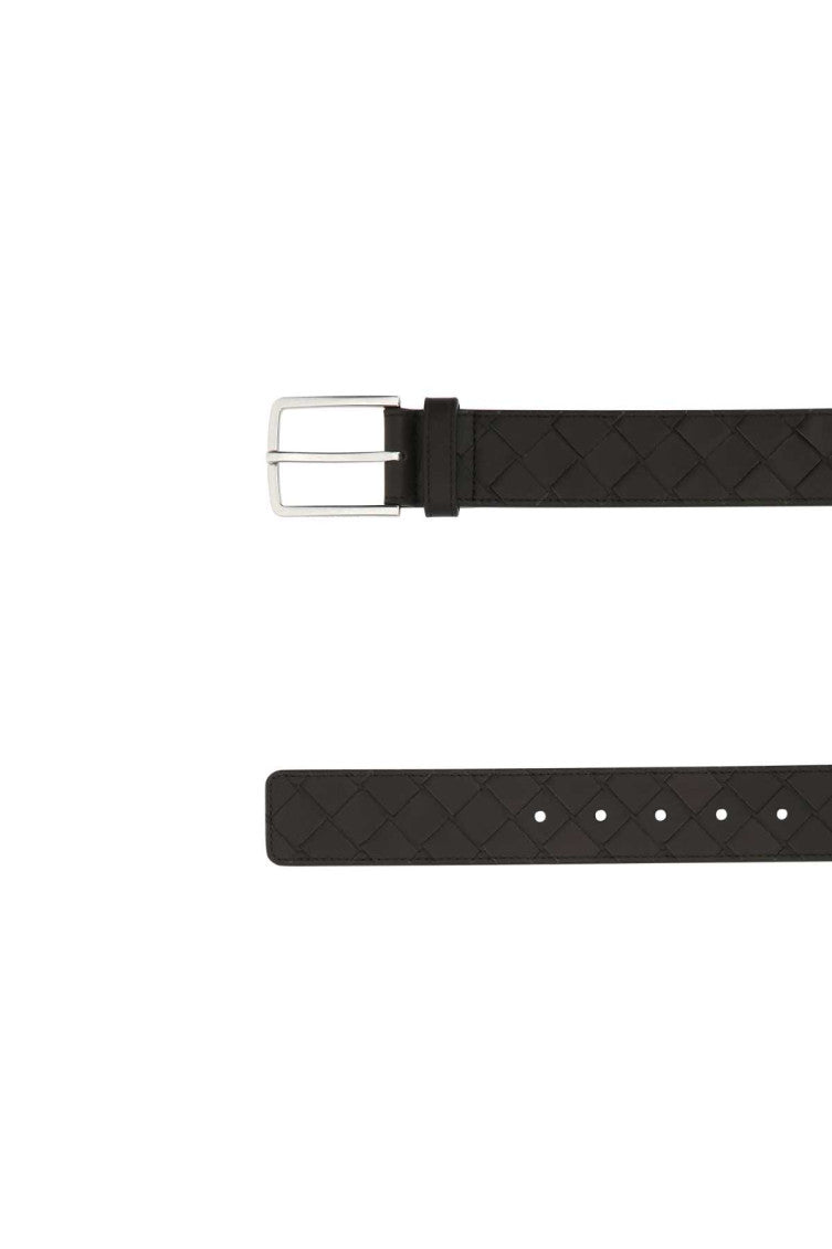 Dark Brown Textured Belt 2